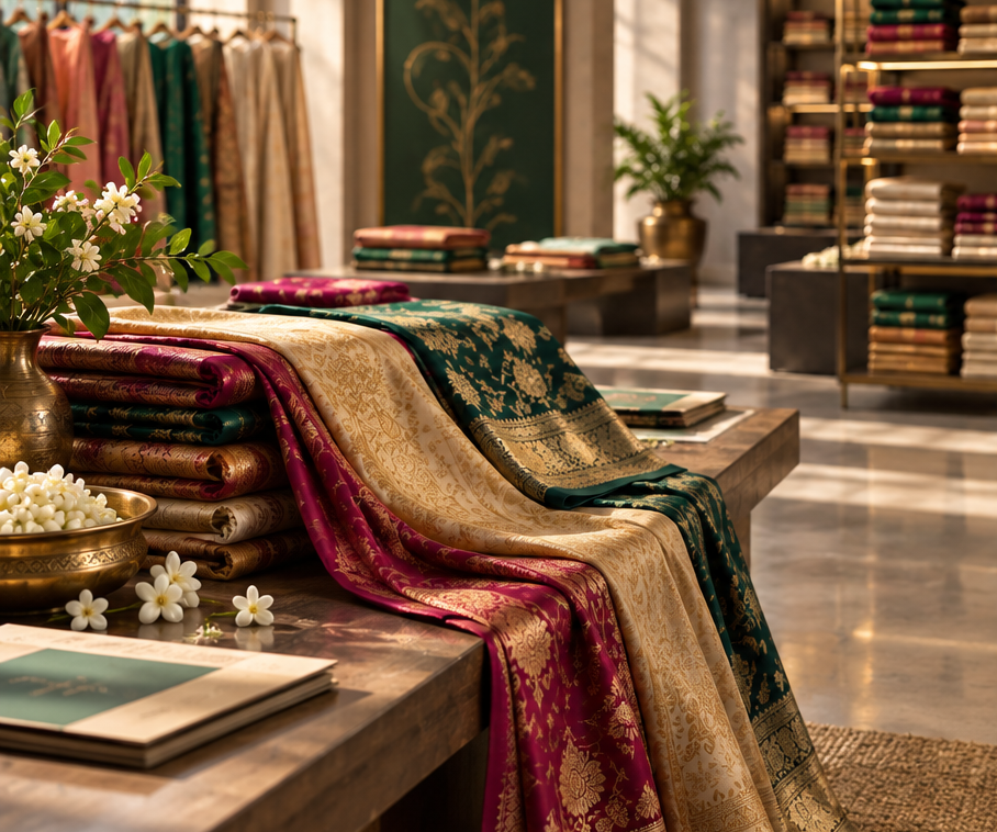 Silkshree silk collection for wholesale partners